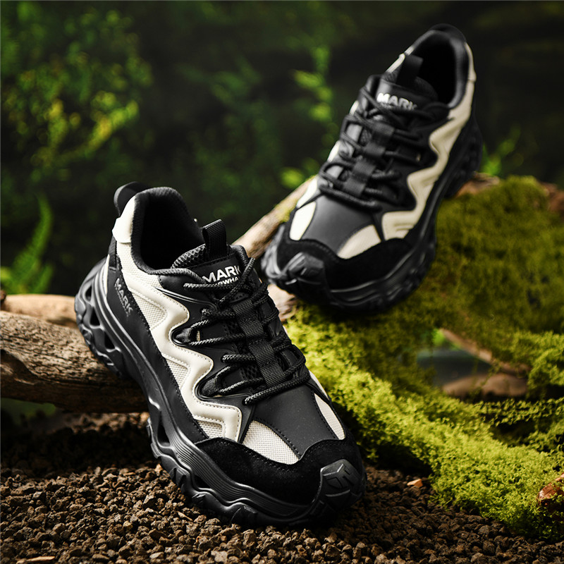 马克华菲官方男鞋2025夏季新款登山鞋透气徒步运动鞋户外休闲鞋男