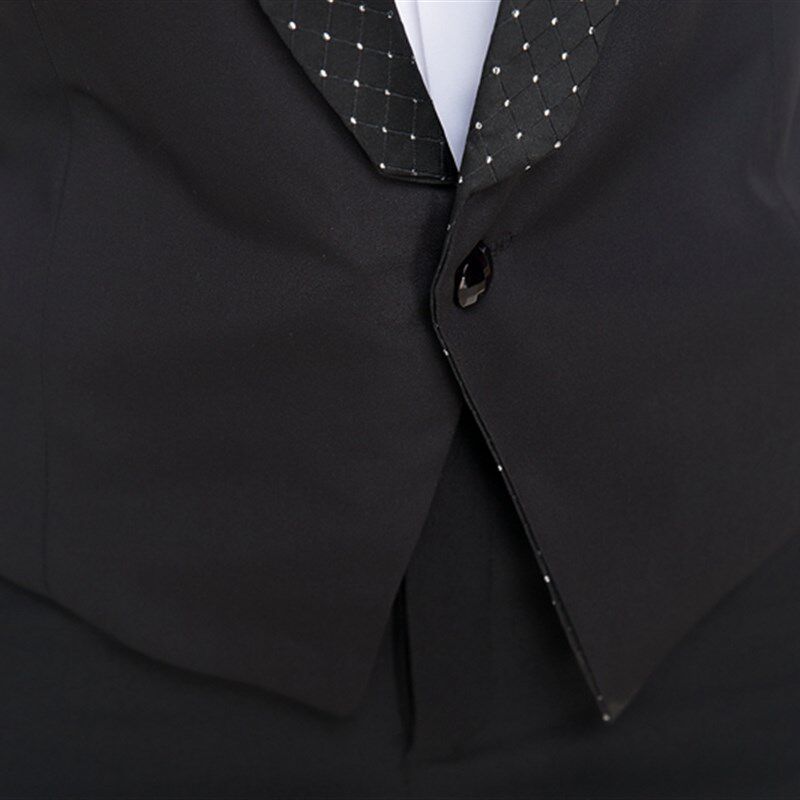 酒店工作服秋冬装 KTV酒吧马甲 西餐厅咖啡厅服务员前台收银制服