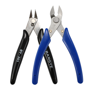 邦远不锈钢剪钳斜口钳手工高达模型170迷你偏口水口电子钳303 305