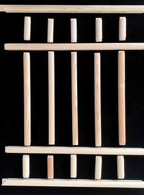 木制儿童益智玩具榫卯结构可拆卸小学生手工作业中式花窗diy模型