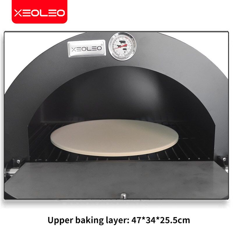 户外披萨炉 庭院柴火披萨烤箱不锈钢烘烤机器 意式pizza炉烤肉炉