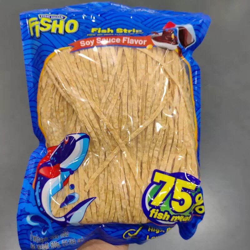 山姆FISHO泰国进口酱油风味鱼丝海味十足紧实耐嚼代购官方旗舰店