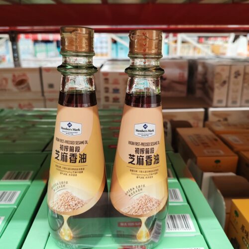 山姆精选芝麻香油提香增味自然营养纯净可蘸料调馅代购官方旗舰店