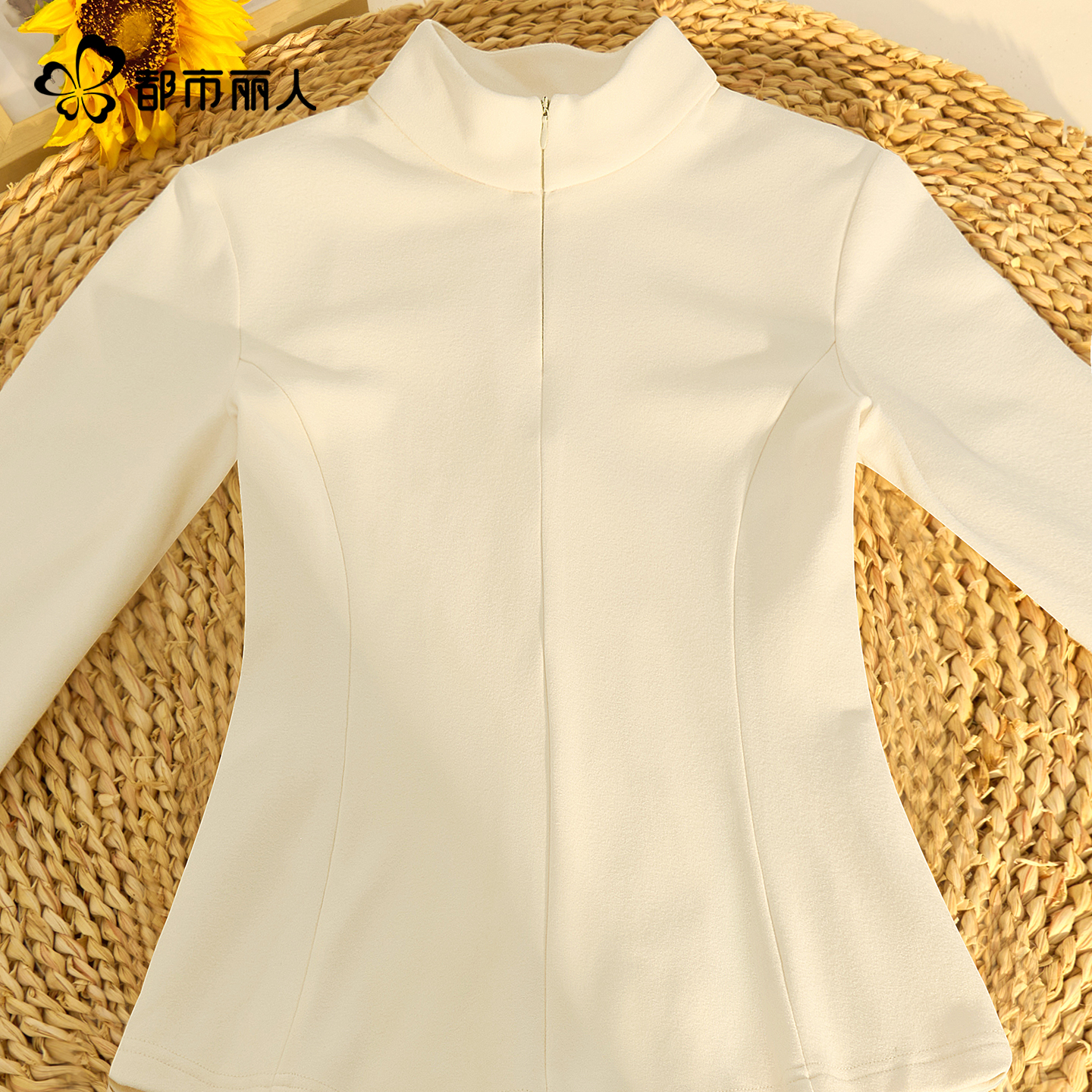 都市丽人德绒打底衫女冬季新款