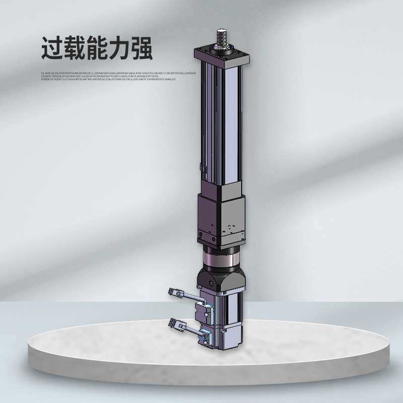 L型伺服电动缸直线式高精度推杆伺服电缸SEC-28大推力工业电动缸