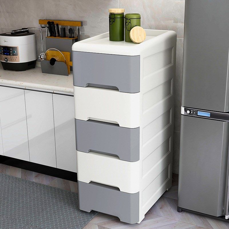 15/20/25/35cm夹缝收纳柜子抽屉式厨房缝隙卫生间窄储物柜置物架,收纳整理,收纳柜,淘宝优惠券,粉丝福利购,淘宝优惠卷