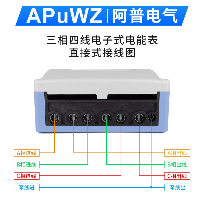 三相四线电子式电能表 DTS1986三相电能表 三相互感式电度表