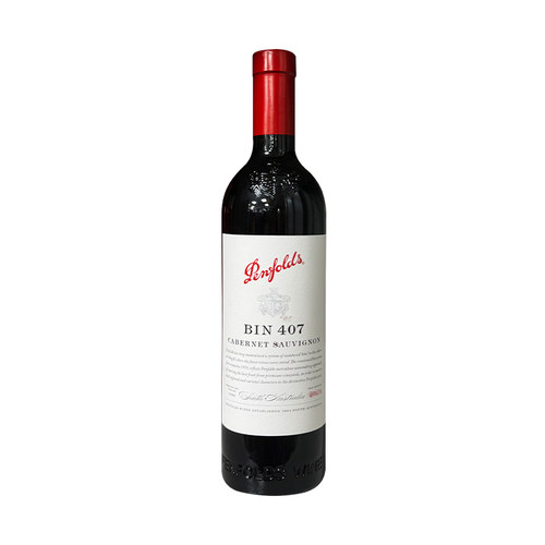 Penfolds/奔富bin407赤霞珠干红葡萄酒澳大利亚原瓶进口红酒木塞