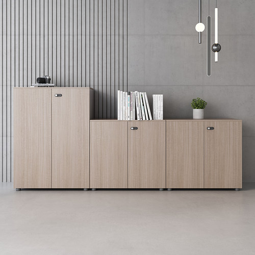 办公柜矮柜隔断柜边柜侧柜茶水柜打印机柜文件柜带密码锁储物柜