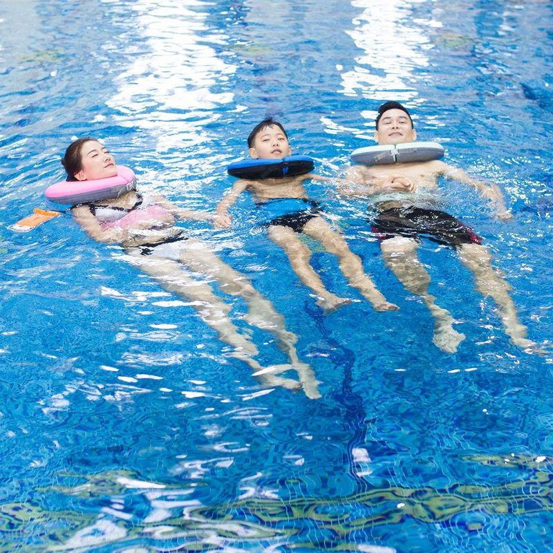 泡沫游泳圈成人脖圈学游泳装备男女浮力衣救生儿童加厚腋下漂浮板