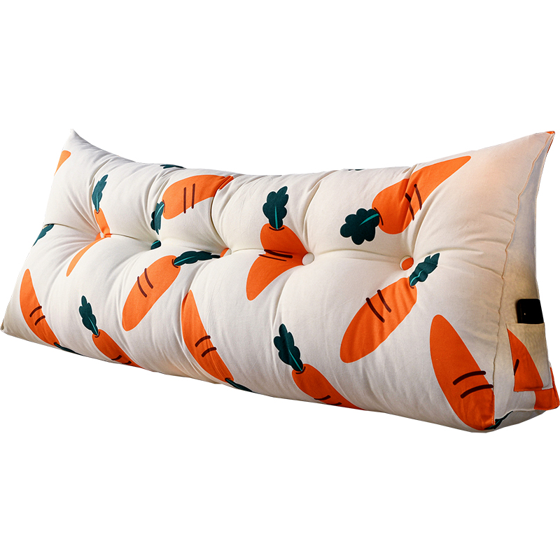 床头靠垫三角双人沙发大靠背软包榻榻米床上公主靠枕腰枕护腰抱枕