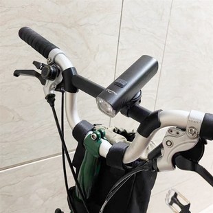 专用Brompton小布M把横杆车灯架手机支架码表横杆小布改装配件