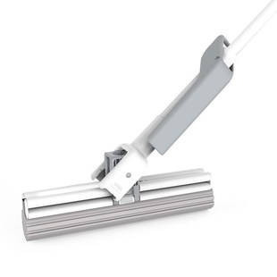 海绵拖把免手洗挤水大号胶棉拖把头家用滚轮式 懒人吸水海绵地拖布