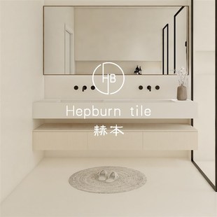 柔光肌肤釉微水泥瓷砖600x1200客厅地板砖厨房卫生间墙砖防滑地砖