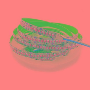 led灯带12v24V2835贴片240珠金线铜支架高亮度自粘贴展示柜线条灯