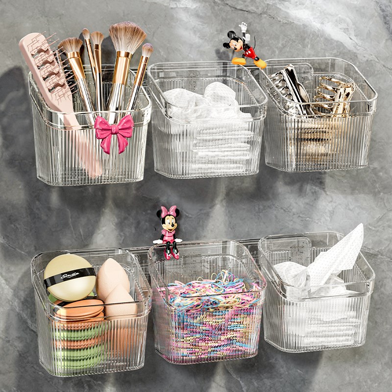 放要二次使用洗脸巾卫生间置物架废弃洗脸巾收纳盒壁挂浴室洗漱台