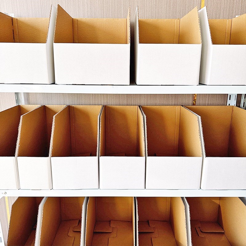 货架纸箱收纳盒专用分拣类汽车配件电商仓库零件物料收纳盒定做