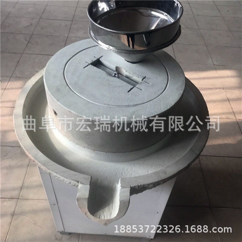 电动豆浆米浆石磨机,电动豆浆石磨机,石L磨机电动商用豆浆设备