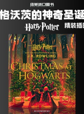 霍格沃茨的圣诞节 哈利波特与魔法石官方绘本小说 Christmas at Hogwarts 英文原版 Ziyi Gao Harry Potter JK罗琳 哈利波特