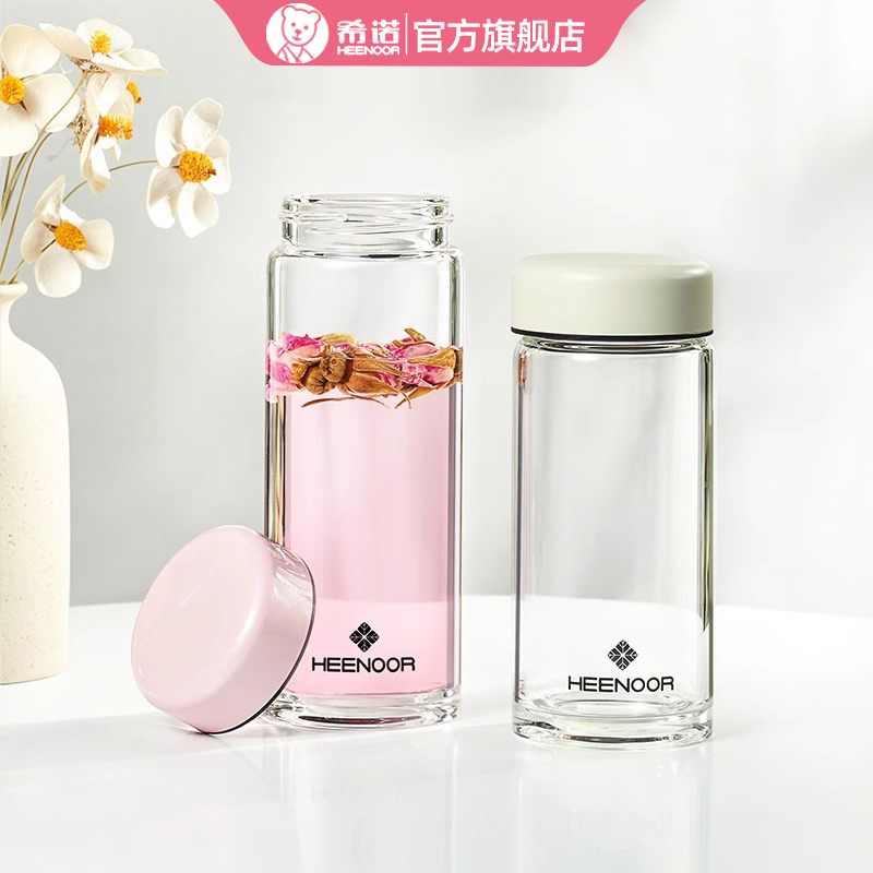 希诺单层玻璃杯女加厚