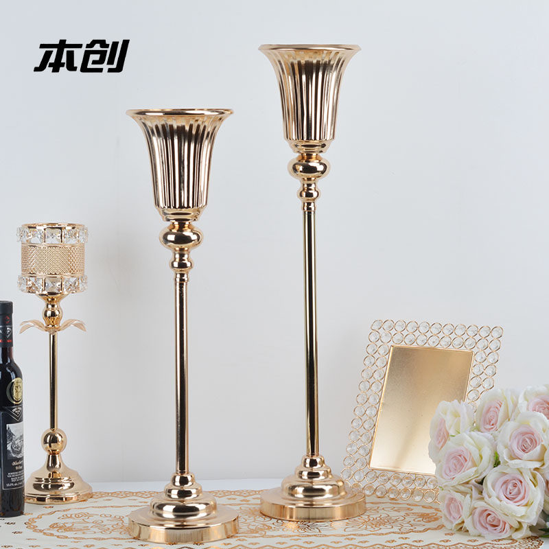 婚庆道具电镀铁艺路引婚礼布置金色花器家居餐桌插花装饰花瓶摆件,节庆用品/礼品,路引,淘宝优惠券,粉丝福利购,淘宝优惠卷