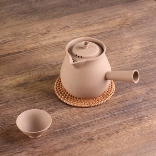 带盖烤茶罐可干烧陶罐土罐煮茶罐围炉煮茶壶烤奶茶烧水炭炉电陶炉