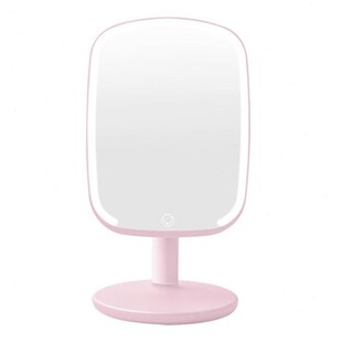 led灯化妆镜带灯梳妆镜台式补光灯家用可翻转充电镜子折叠灯光镜