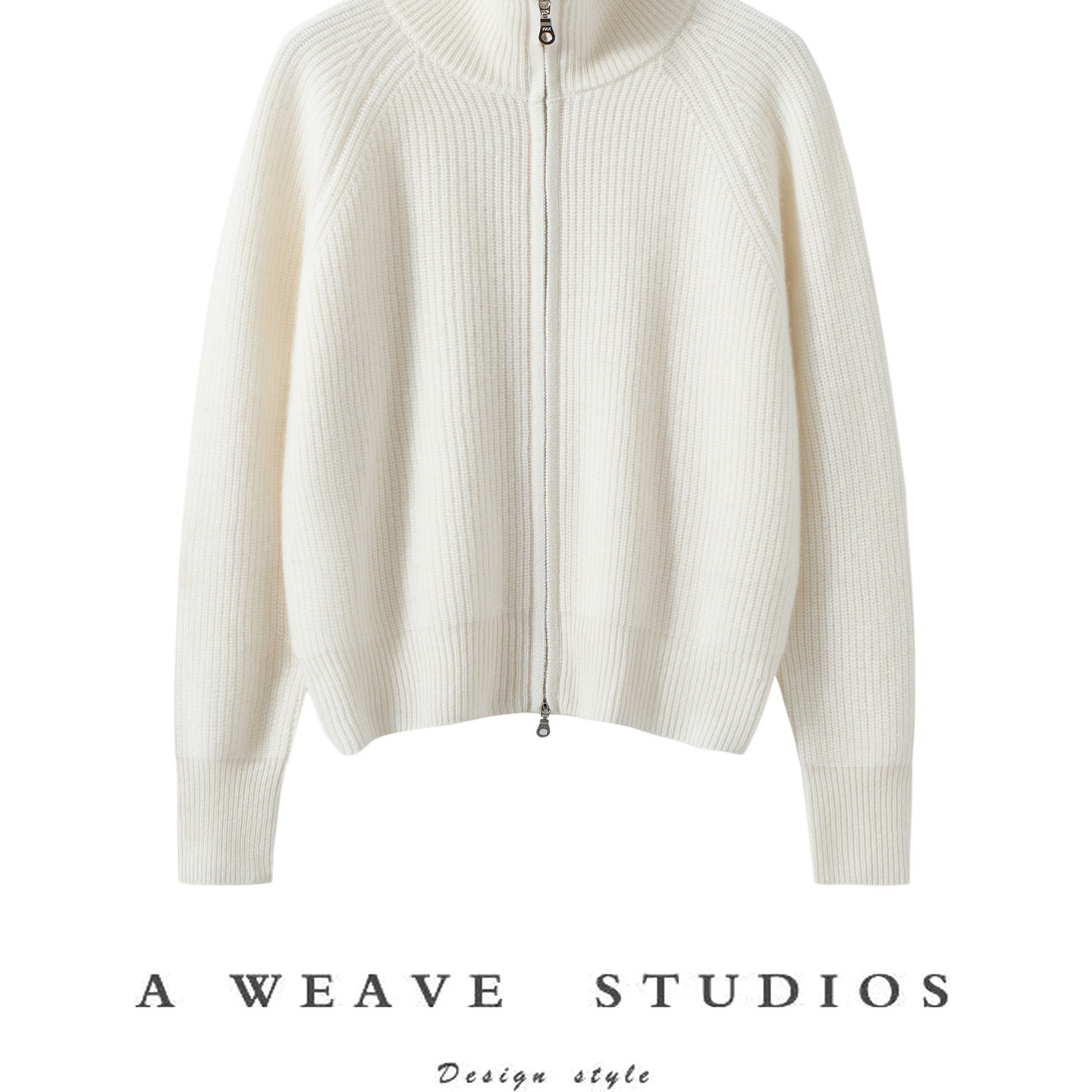 秋冬女装100%纯山羊绒翻领加厚针织拉链开衫大码外套毛衣长袖宽松,女装/女士精品,羊绒衫,淘宝优惠券,粉丝福利购,淘宝优惠卷