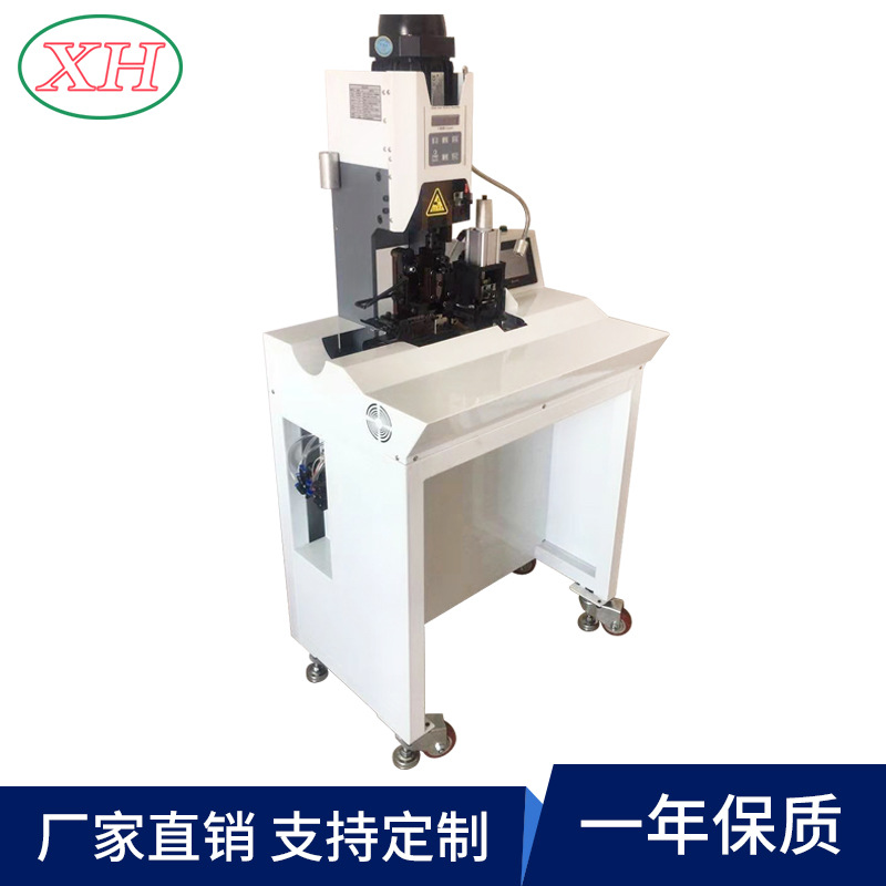 源头厂家直供新款剥皮打端机 多芯线一次性完成连剥带打端子机