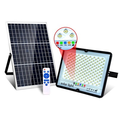 Solar light户外庭院灯太阳能投光灯人体感应太阳能路灯灯大功率