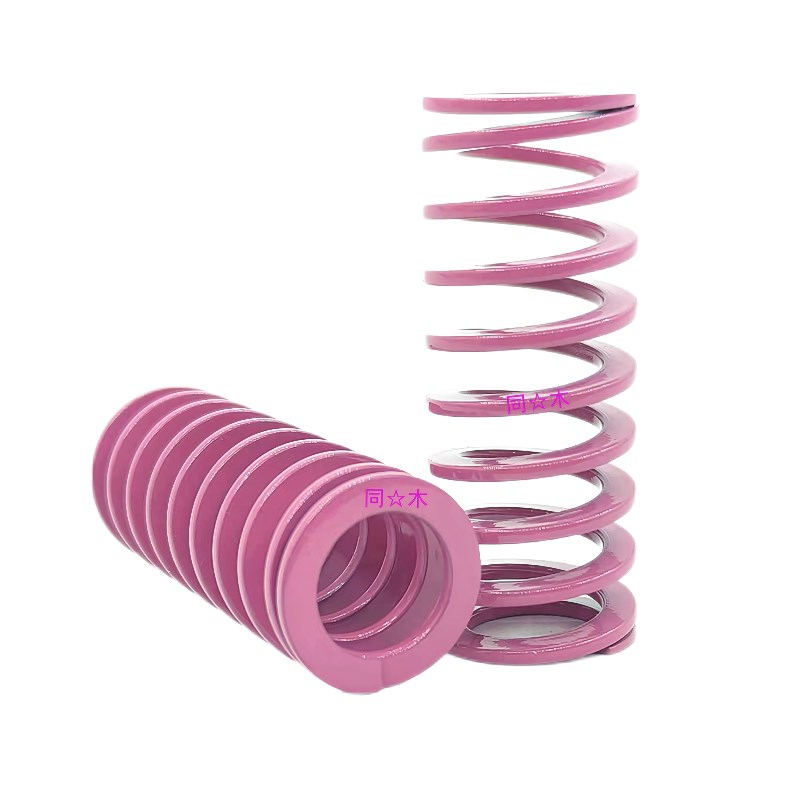 T-SWC6外径*3内径*10长度15/20/30浅紫色最小矩形螺旋模具弹簧
