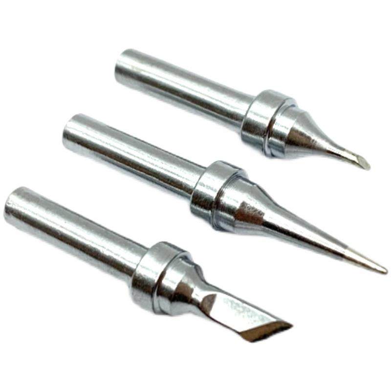 快克200-k烙铁头 QUICK203h 焊台圆头加长特尖小刀头马蹄弯头焊咀