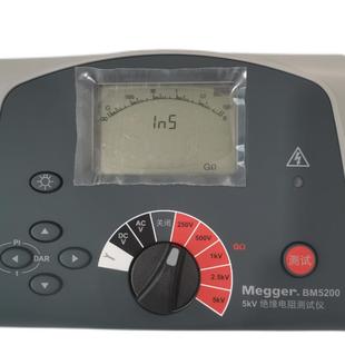 现货BM5200兆欧表Megger BM5200高压绝缘电阻测试仪5000V