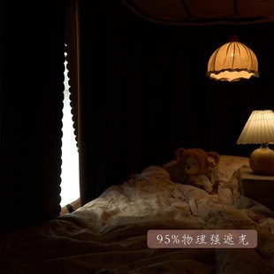宜人宜床u型轨道床帘大学生宿舍寝室下铺窗帘强遮光滑轨蚊帐一体