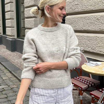 星期一套衫图解阿no手编图解