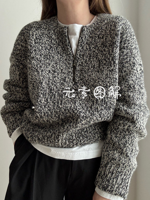 露娜拉套衫图解阿no手编图解