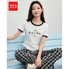 IEF/爱依服【小个子】时尚套装2025夏季新款韩版休闲气质上下套裤