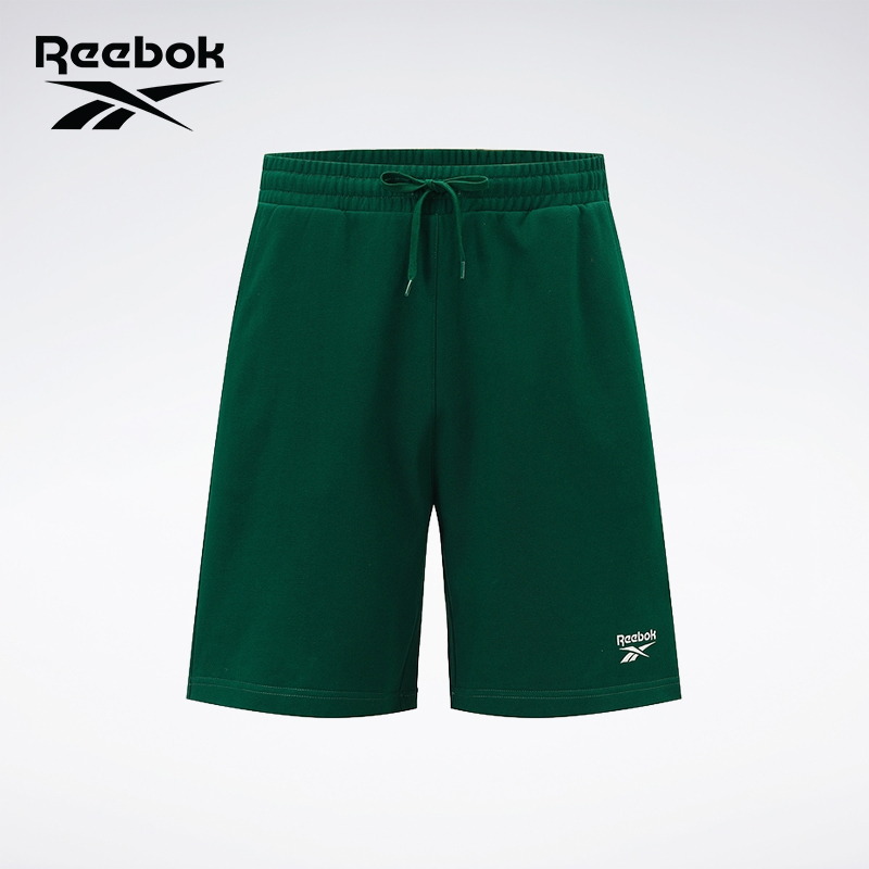 Reebok锐步官方24夏季新款男女同款针织柔软舒适休闲运动简约短裤