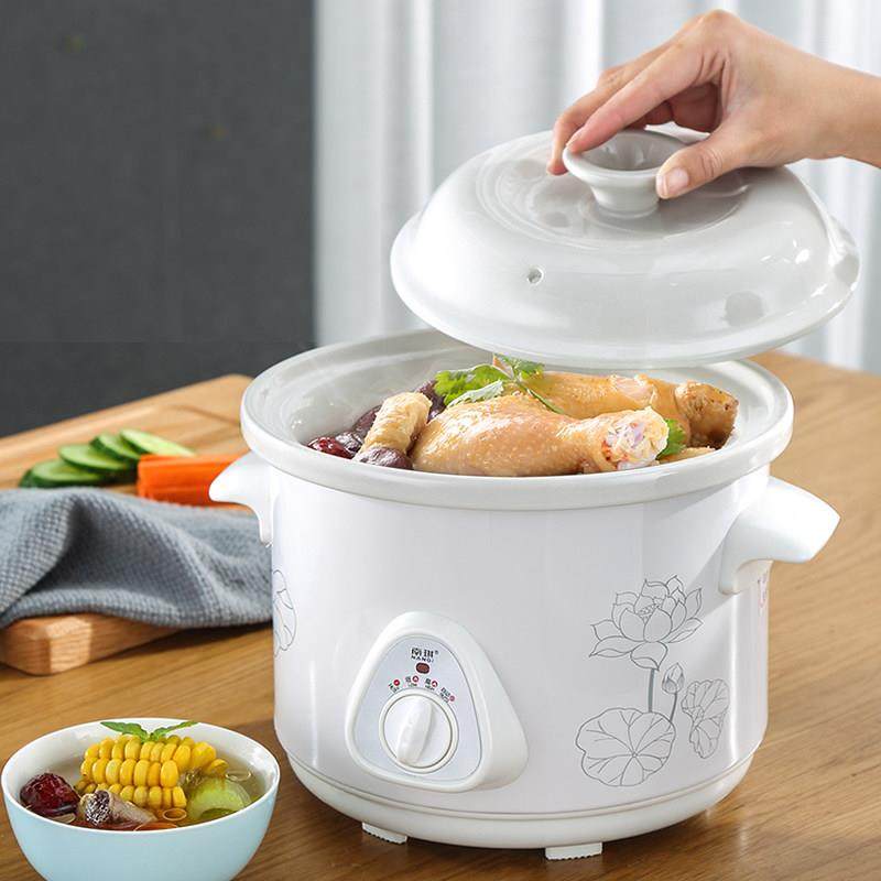 陶瓷电炖锅全自动煲汤锅熬煮粥锅煮粥神器养生家用小bb电炖盅砂锅,厨房电器,电炖锅/煲汤锅/电炖盅,淘宝优惠券,粉丝福利购,淘宝优惠卷