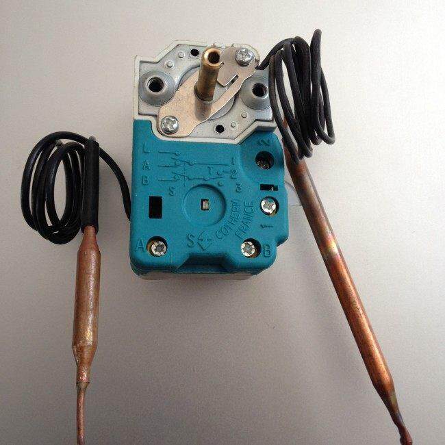 适用于柏林berlin热水器温控德国宝电热水器温控双探头温控器开关