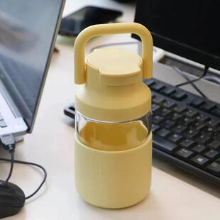 holoholo玻璃杯家用耐高温可携式随行杯女新款2025茶水分离泡茶杯