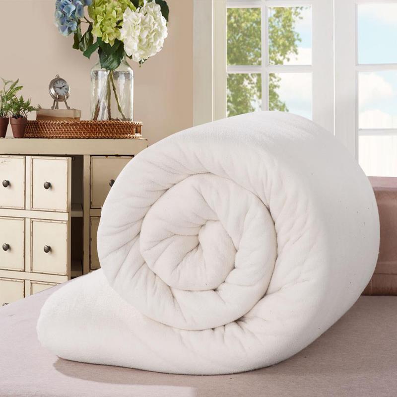 新疆棉被长绒棉花被芯1.8x2米垫棉絮褥子冬被加厚保暖1.5x2米单人