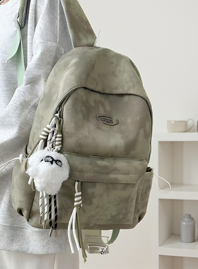 简约通勤大学生书包女日系2025新款初高中学生研学背包