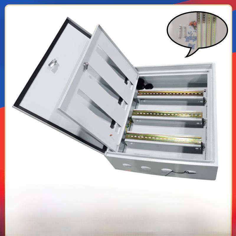 产品描述：双层门配电箱，室内壁挂式基础箱，低压成套设备箱，内