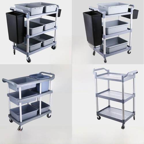 采购产品餐车，餐车，餐厅碗收集车，三层手推车，送餐车，酒店塑