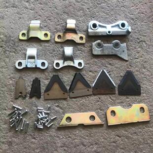 小四轮拖拉机割草机配件固定刀片 高低压刃器 小磨垫片 铆钉