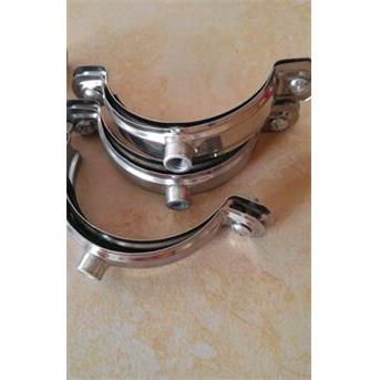 PVC排水不锈钢卡子 PPR固定卡 包胶皮管夹抱箍 吊卡吊码 管道支架