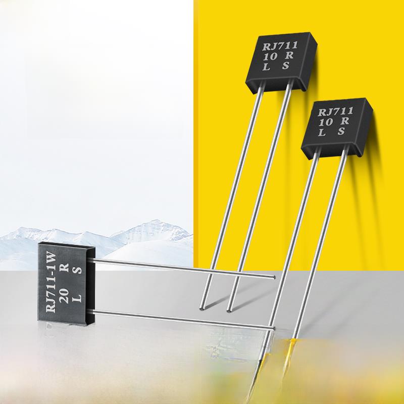 RJ711标准取样采样无感精密电阻0.25W10R100R250R1K10K 0.01%5PPM