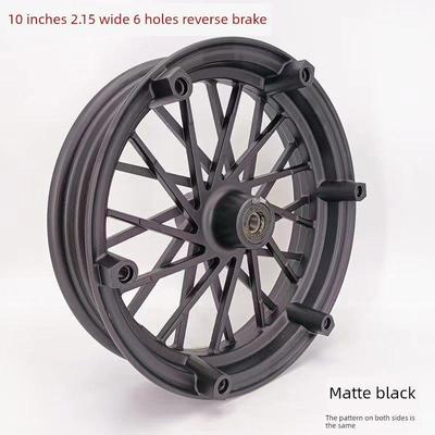 电动汽车前轮盘式制动轮毂10英寸12英寸电瓶汽车轮辋真空轮胎电动