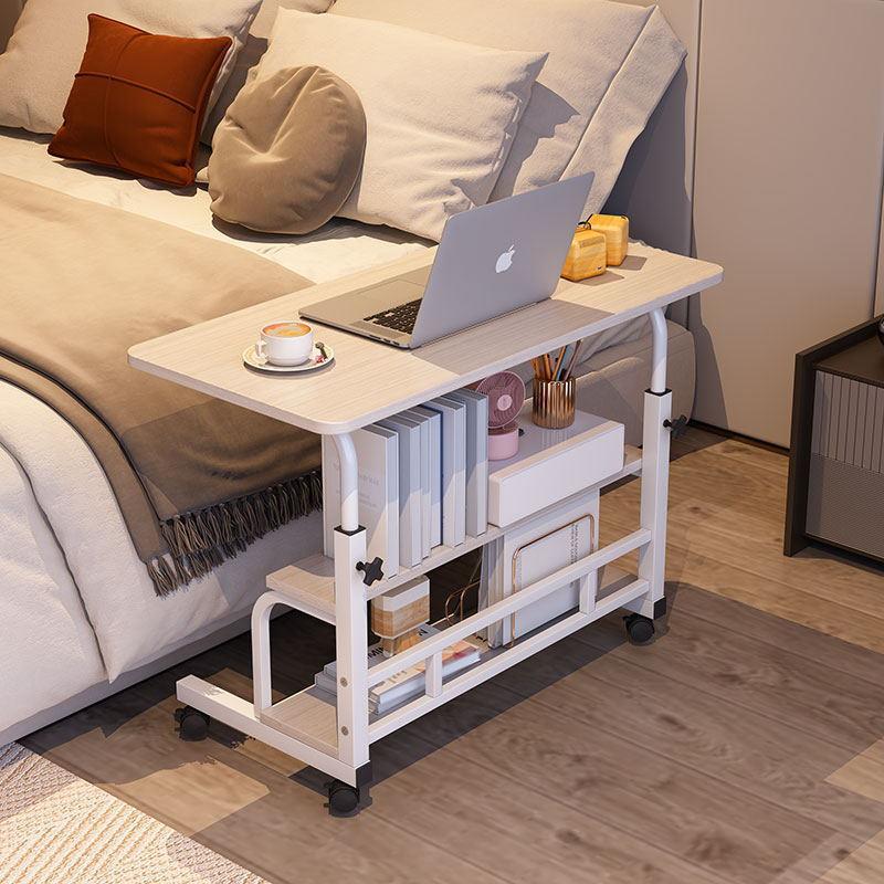 床边桌可移动小桌子卧室家用学生书桌升降宿舍懒人电脑桌可折叠
